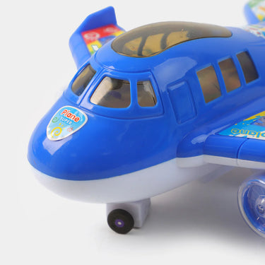 ELECTRIC AIRPLANE WITH LIGHT & SOUND TOY